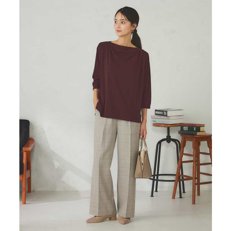 ドレープネックトップス | a.v.v【WOMEN】 | 詳細画像6 