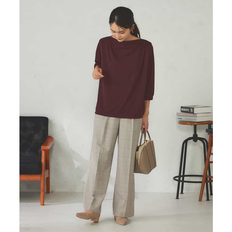 ドレープネックトップス | a.v.v【WOMEN】 | 詳細画像7 