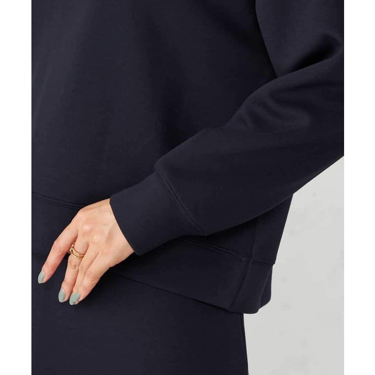 刺繍ロゴショートダンボールスウェット | a.v.v【WOMEN】 | 詳細画像33 