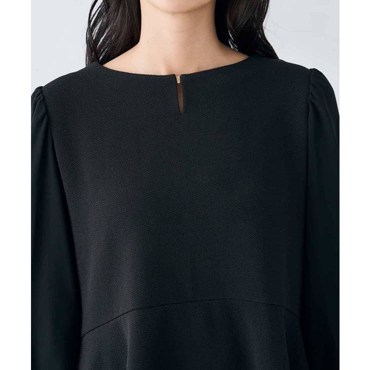 【WEB限定】シフォンスリーブペプラムトップス | a.v.v【WOMEN】 | 詳細画像18 