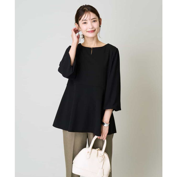 シフォンスリーブペプラムトップス | a.v.v【WOMEN】 | 詳細画像10 