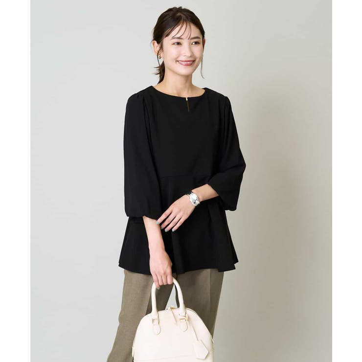 シフォンスリーブペプラムトップス | a.v.v【WOMEN】 | 詳細画像11 