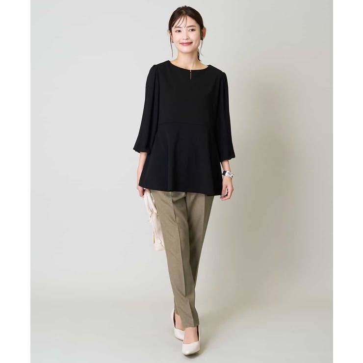 シフォンスリーブペプラムトップス | a.v.v【WOMEN】 | 詳細画像16 
