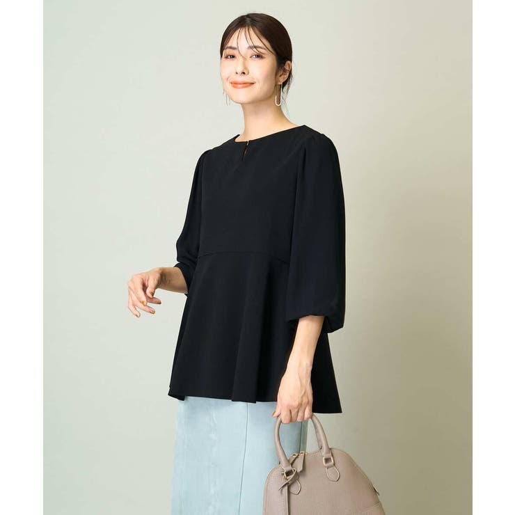 シフォンスリーブペプラムトップス | a.v.v【WOMEN】 | 詳細画像18 
