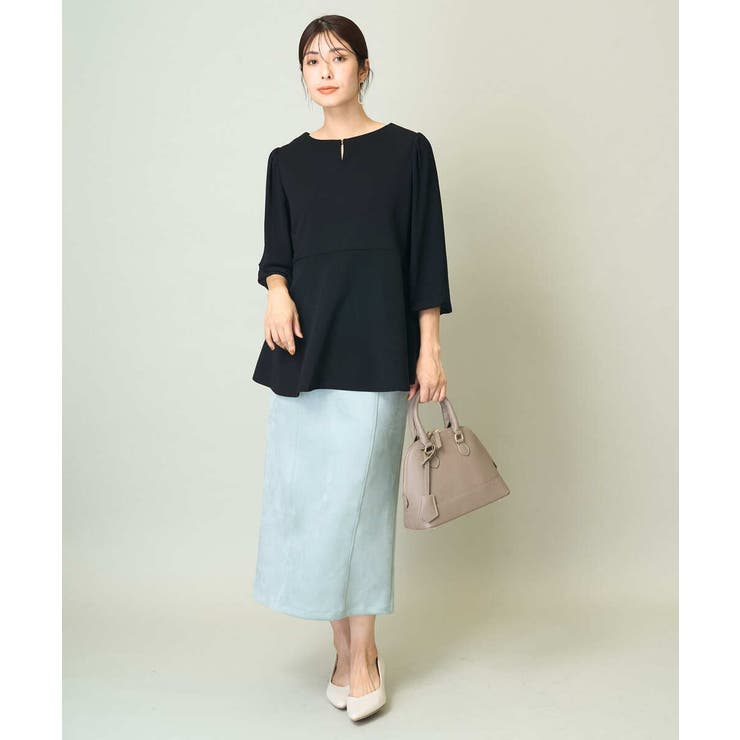シフォンスリーブペプラムトップス | a.v.v【WOMEN】 | 詳細画像23 