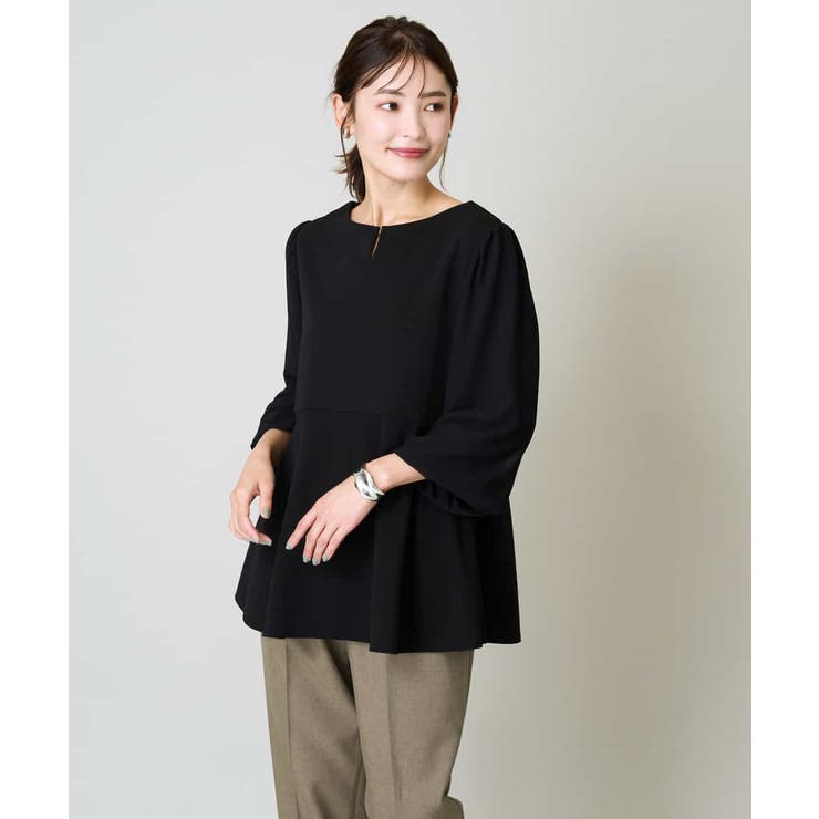 シフォンスリーブペプラムトップス | a.v.v【WOMEN】 | 詳細画像25 