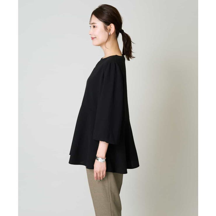 シフォンスリーブペプラムトップス | a.v.v【WOMEN】 | 詳細画像26 