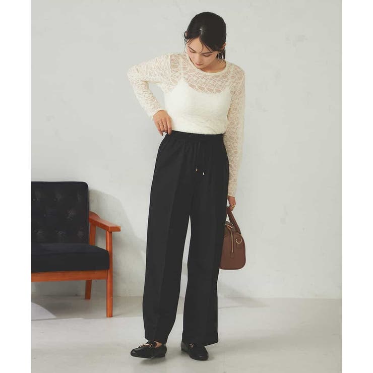 ストレッチレーストップス | a.v.v【WOMEN】 | 詳細画像26 