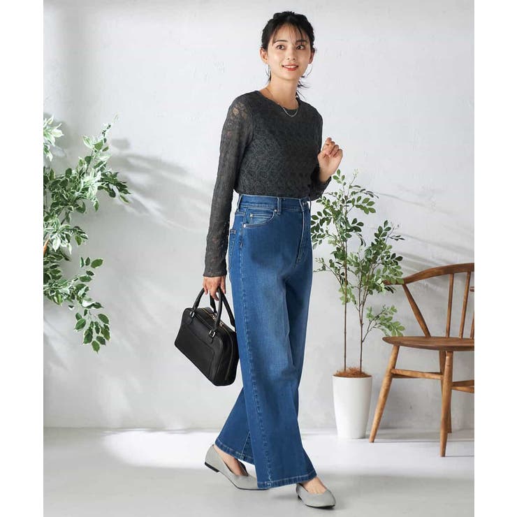 ストレッチレーストップス | a.v.v【WOMEN】 | 詳細画像5 