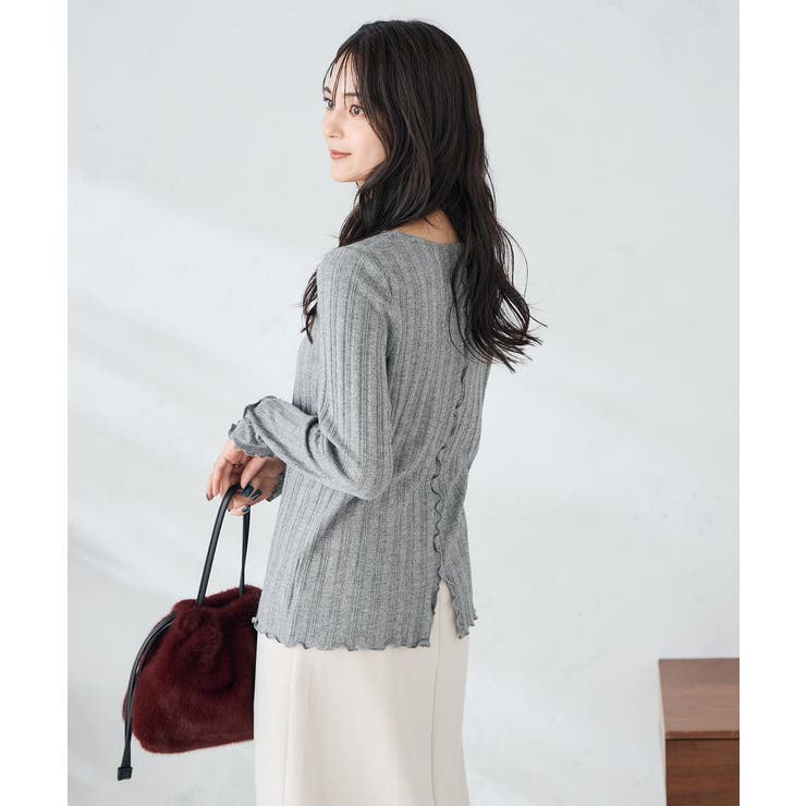 ボートネックラメトップス | a.v.v【WOMEN】 | 詳細画像11 