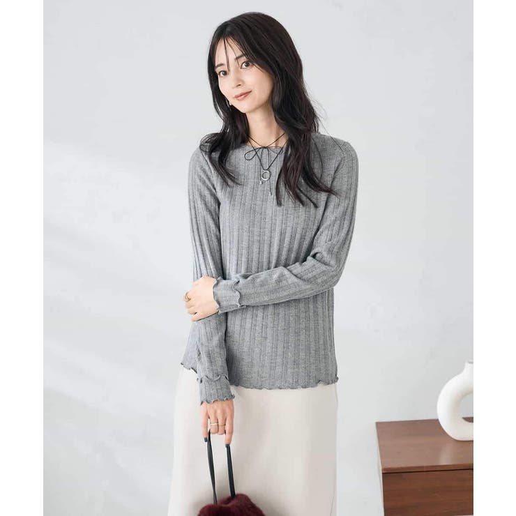 ボートネックラメトップス | a.v.v【WOMEN】 | 詳細画像12 