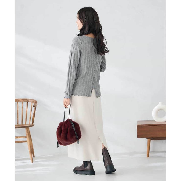 ボートネックラメトップス | a.v.v【WOMEN】 | 詳細画像16 