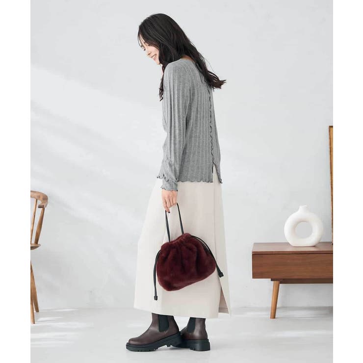 ボートネックラメトップス | a.v.v【WOMEN】 | 詳細画像17 