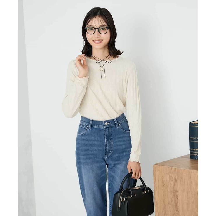 ボートネックラメトップス | a.v.v【WOMEN】 | 詳細画像3 