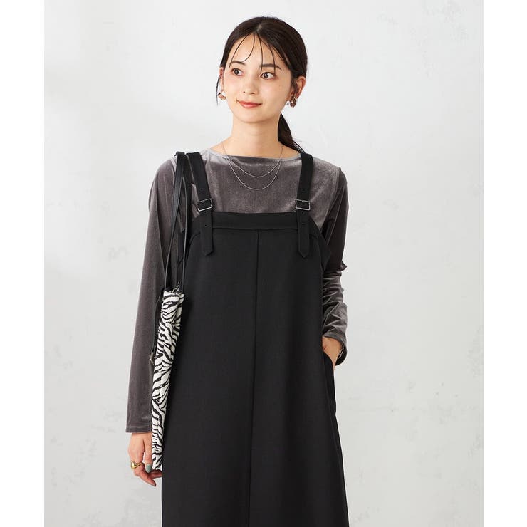 ギャザーベロアトップス | a.v.v【WOMEN】 | 詳細画像10 