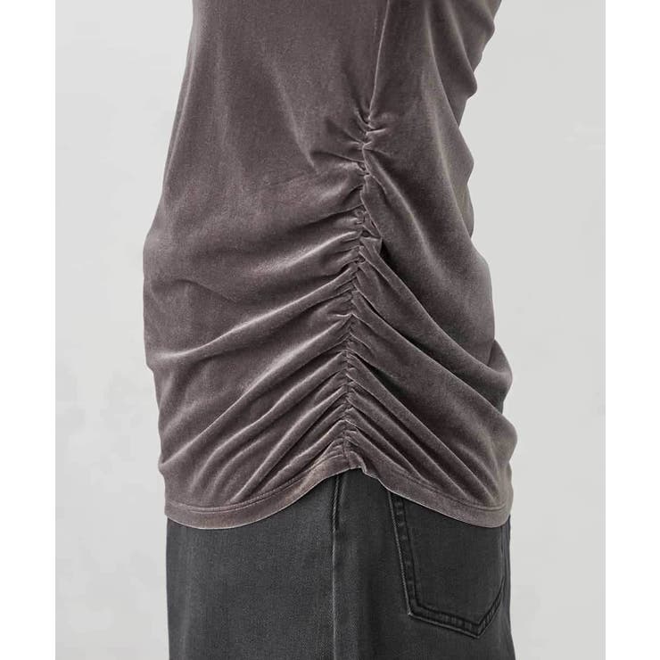 ギャザーベロアトップス | a.v.v【WOMEN】 | 詳細画像23 
