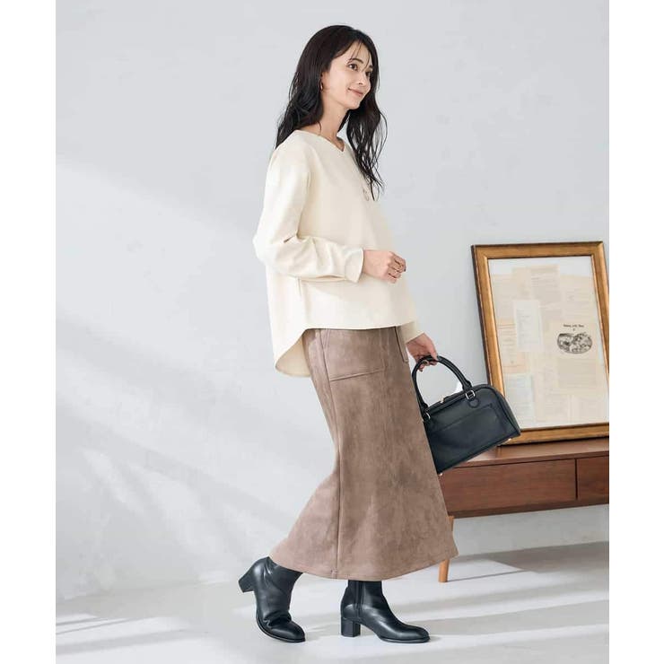 リップルVネックプルオーバー | a.v.v【WOMEN】 | 詳細画像11 