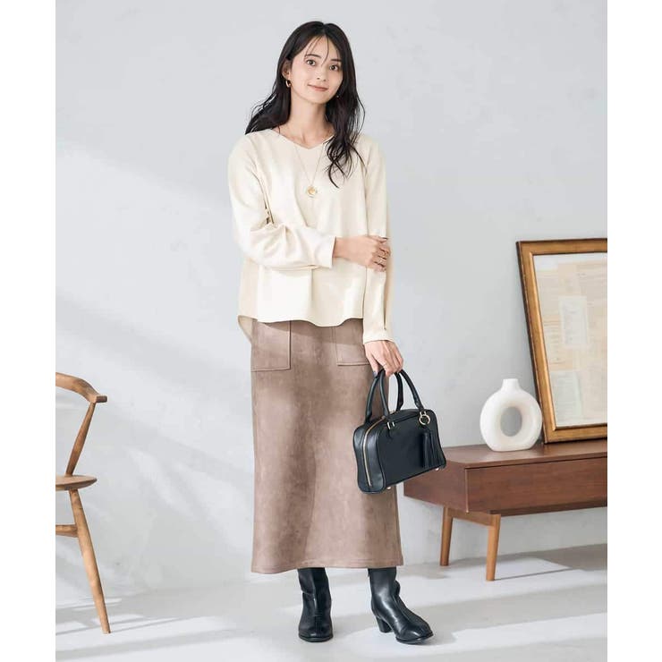 リップルVネックプルオーバー | a.v.v【WOMEN】 | 詳細画像12 