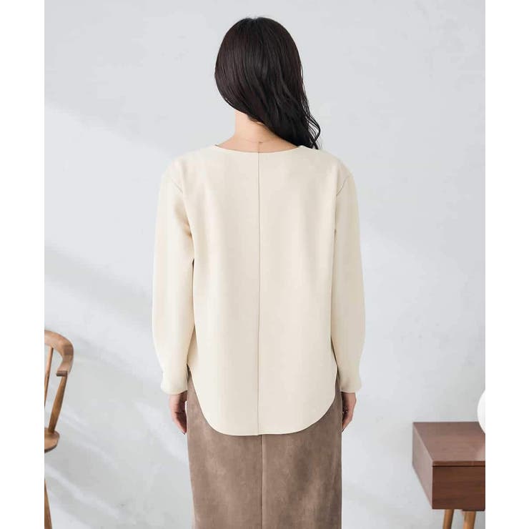 リップルVネックプルオーバー | a.v.v【WOMEN】 | 詳細画像22 