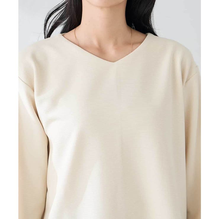 リップルVネックプルオーバー | a.v.v【WOMEN】 | 詳細画像23 