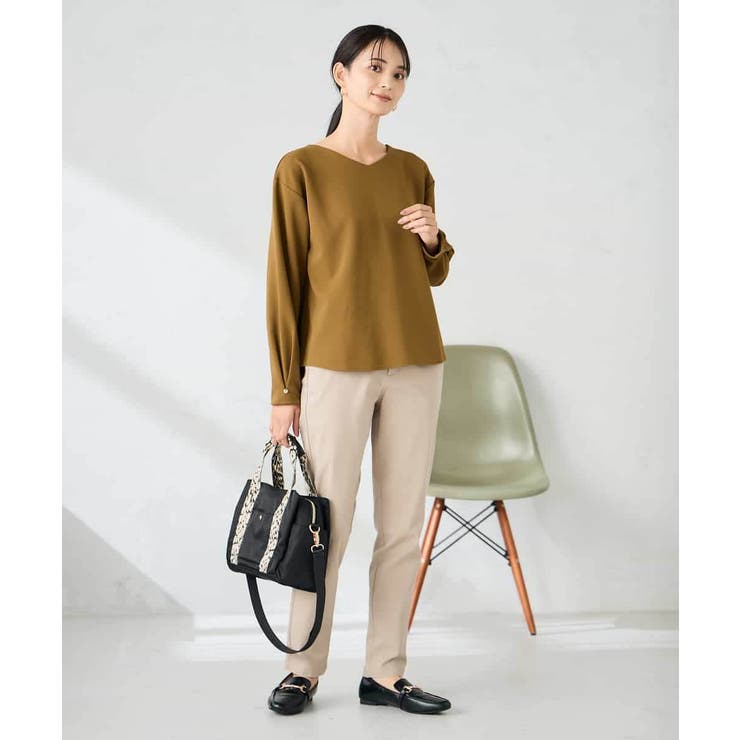 リップルVネックプルオーバー | a.v.v【WOMEN】 | 詳細画像6 