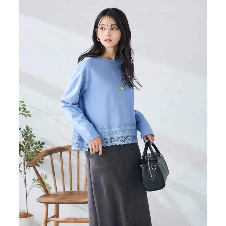 裾レースカットソー | a.v.v【WOMEN】 | 詳細画像11 