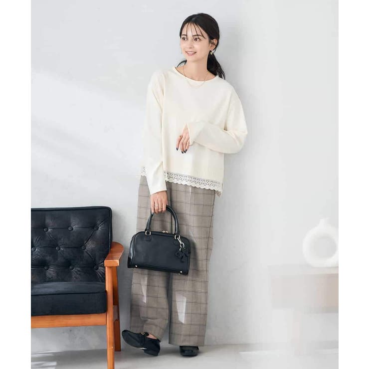 裾レースカットソー | a.v.v【WOMEN】 | 詳細画像23 