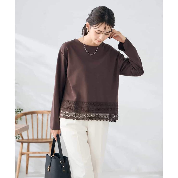 裾レースカットソー | a.v.v【WOMEN】 | 詳細画像25 