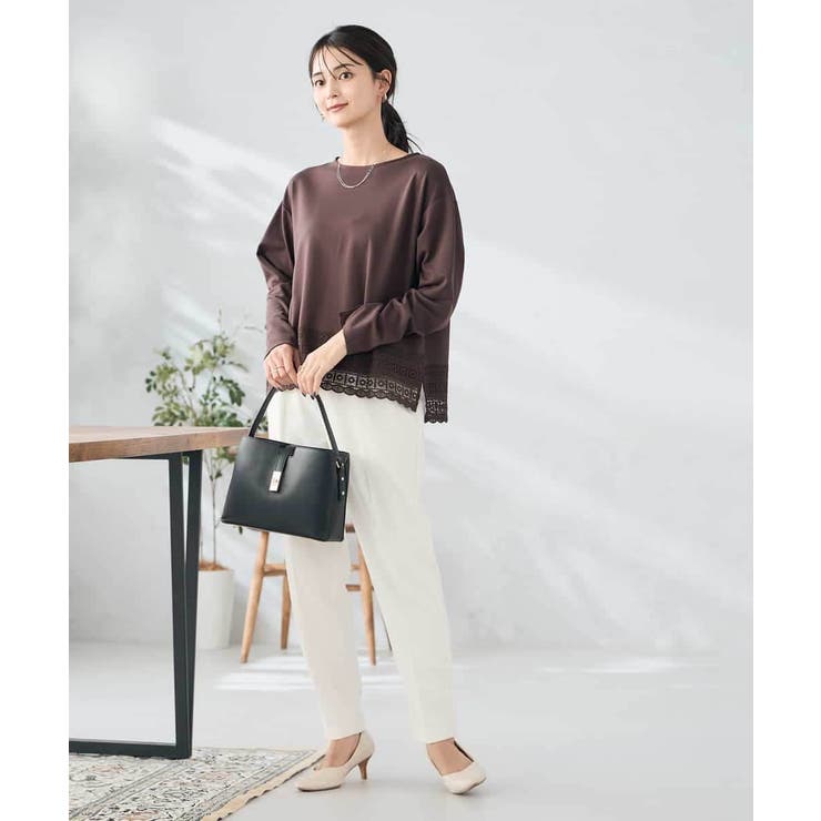 裾レースカットソー | a.v.v【WOMEN】 | 詳細画像31 