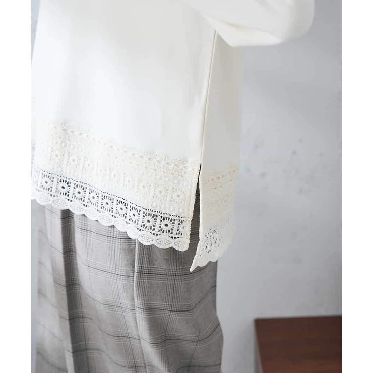 裾レースカットソー | a.v.v【WOMEN】 | 詳細画像6 