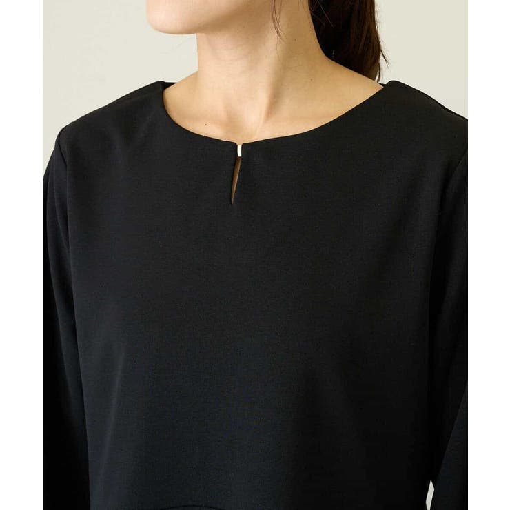 ニュアンスカーブペプラムトップス | a.v.v【WOMEN】 | 詳細画像16 