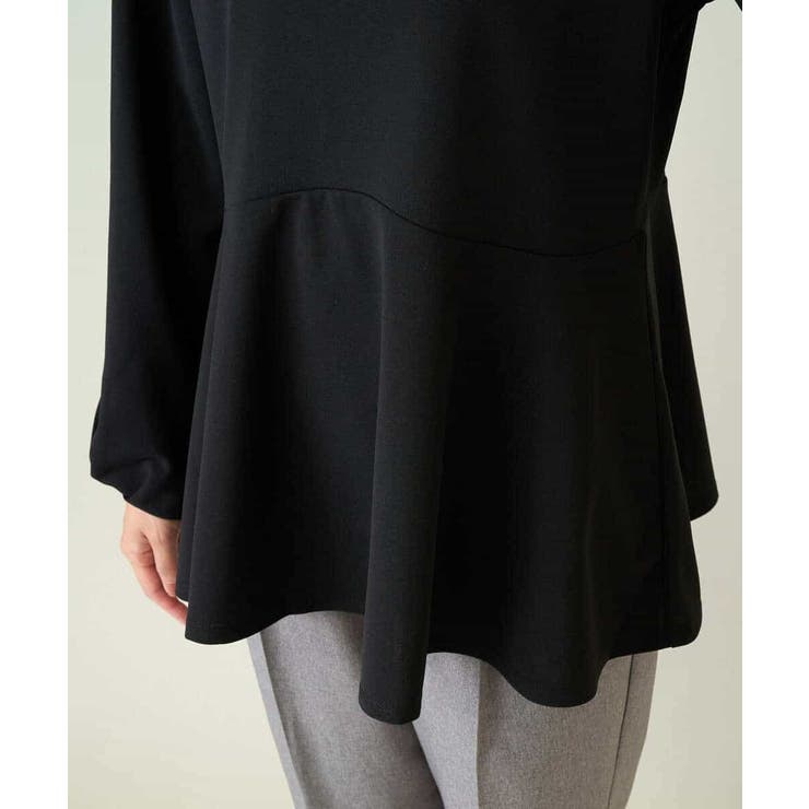 ニュアンスカーブペプラムトップス | a.v.v【WOMEN】 | 詳細画像18 