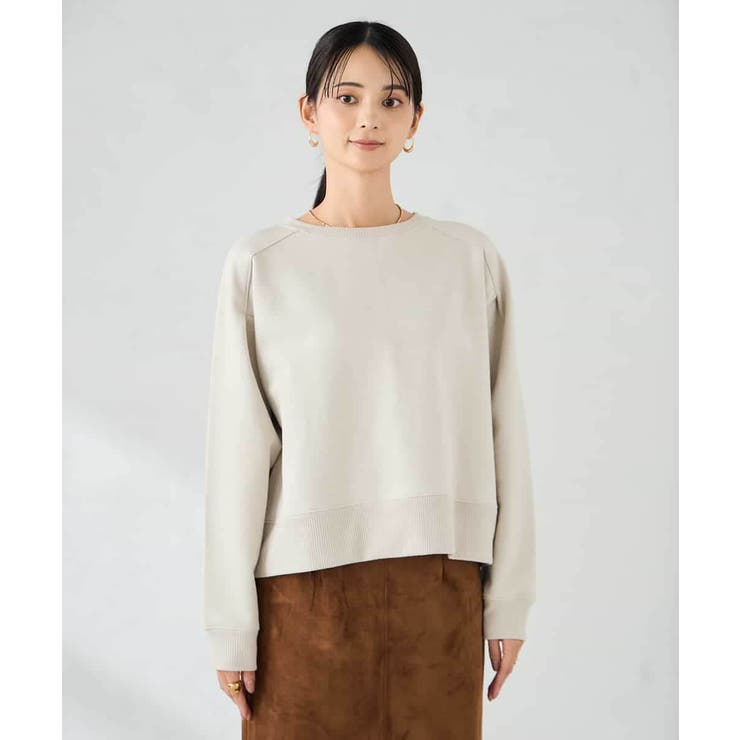 ラメ裏起毛タックスリーブスウェット | a.v.v【WOMEN】 | 詳細画像19 