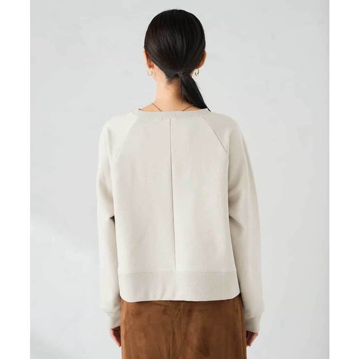 ラメ裏起毛タックスリーブスウェット | a.v.v【WOMEN】 | 詳細画像21 