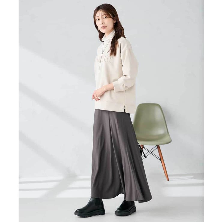 エンボスロゴスウェードトップス | a.v.v【WOMEN】 | 詳細画像25 