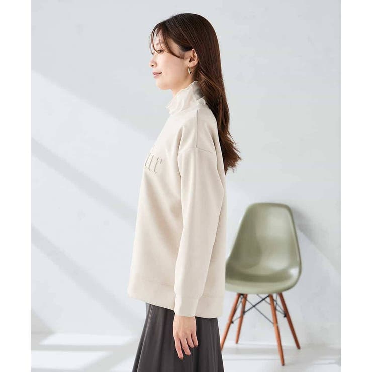 エンボスロゴスウェードトップス | a.v.v【WOMEN】 | 詳細画像29 