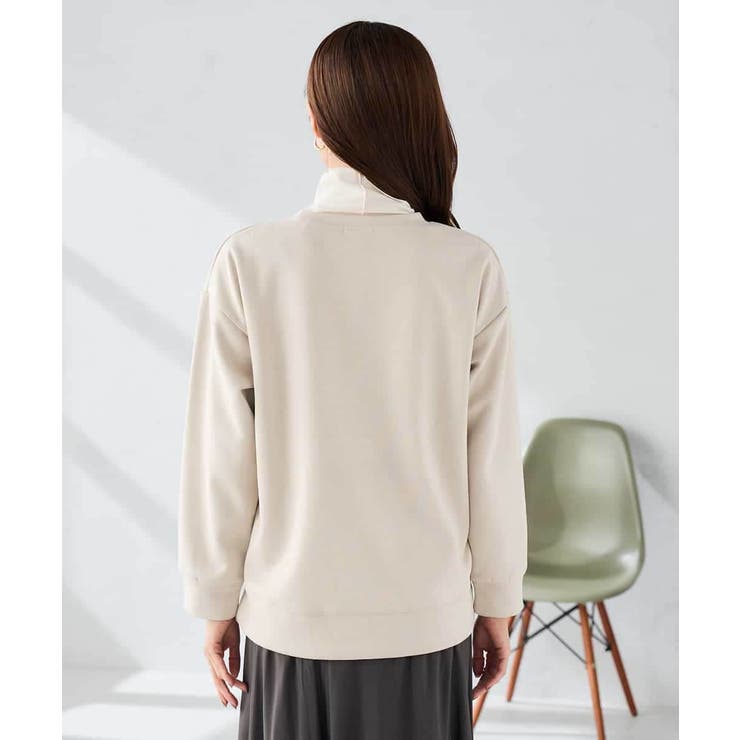 エンボスロゴスウェードトップス | a.v.v【WOMEN】 | 詳細画像30 