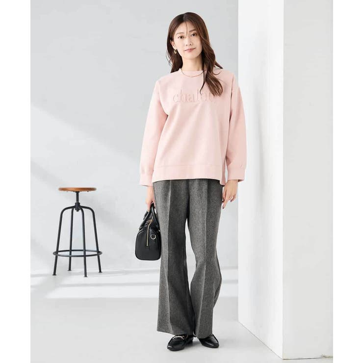 エンボスロゴスウェードトップス | a.v.v【WOMEN】 | 詳細画像5 