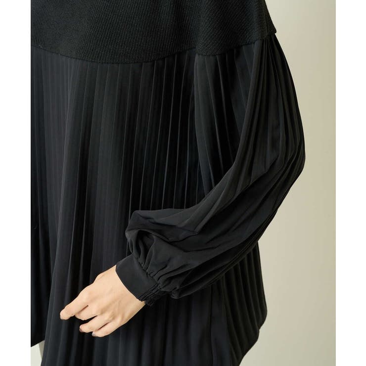 プリーツドッキング着映えチュニック | a.v.v【WOMEN】 | 詳細画像31 