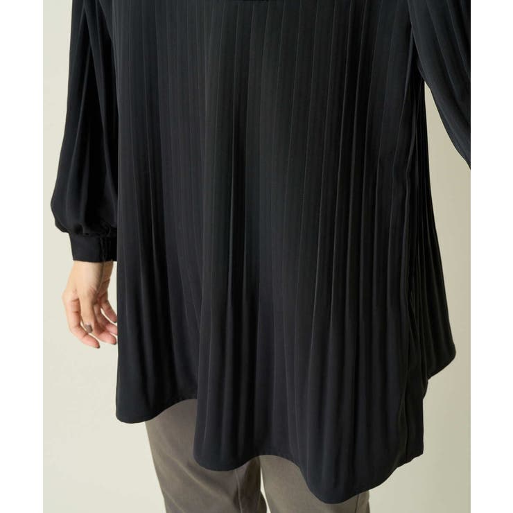 プリーツドッキング着映えチュニック | a.v.v【WOMEN】 | 詳細画像32 