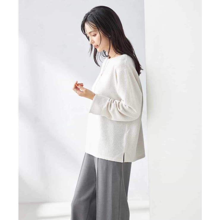 【洗える】ラメニットソートップス | a.v.v【WOMEN】 | 詳細画像10 