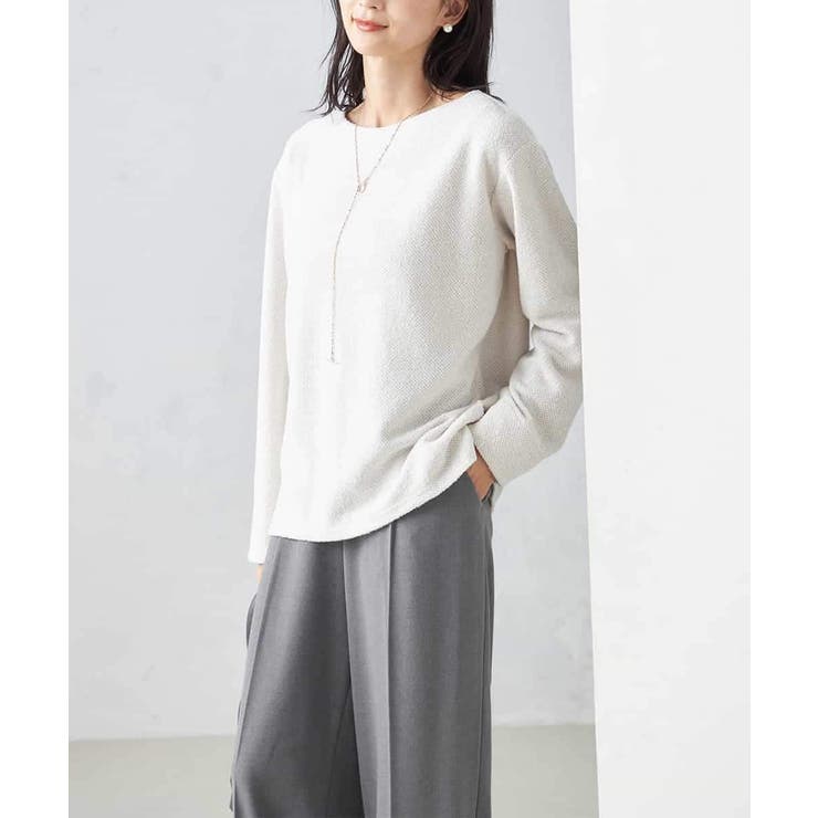 アイボリー | 【洗える】ラメニットソートップス | a.v.v【WOMEN】