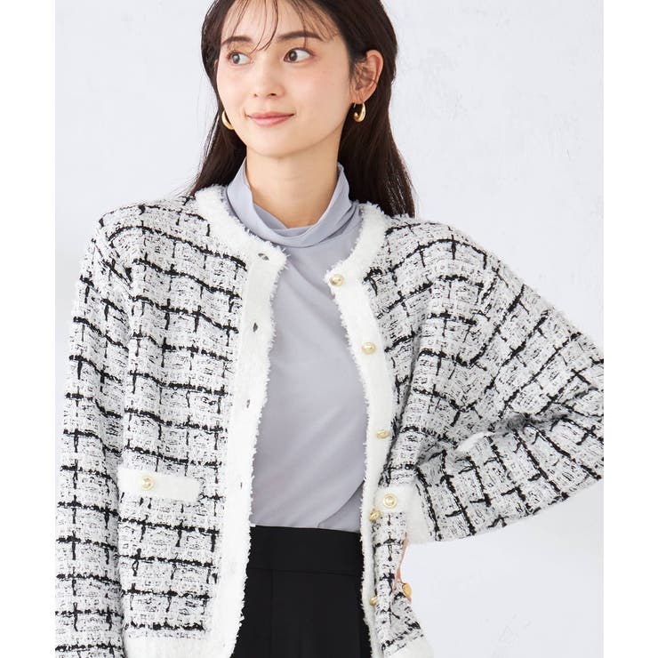 シアーハイネックカットソー | a.v.v【WOMEN】 | 詳細画像1 