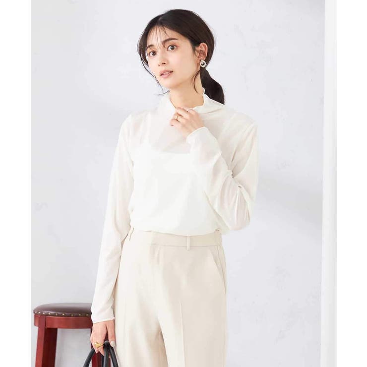 シアーハイネックカットソー | a.v.v【WOMEN】 | 詳細画像15 