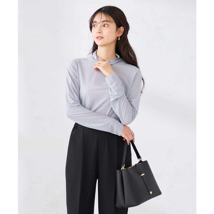 シアーハイネックカットソー | a.v.v【WOMEN】 | 詳細画像4 