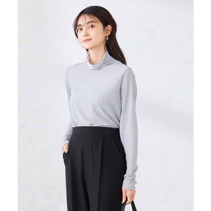 シアーハイネックカットソー | a.v.v【WOMEN】 | 詳細画像5 