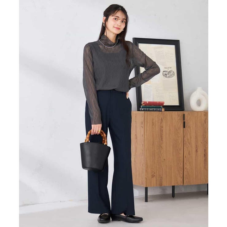 シアーウェーブハイネックカットソー | a.v.v【WOMEN】 | 詳細画像15 