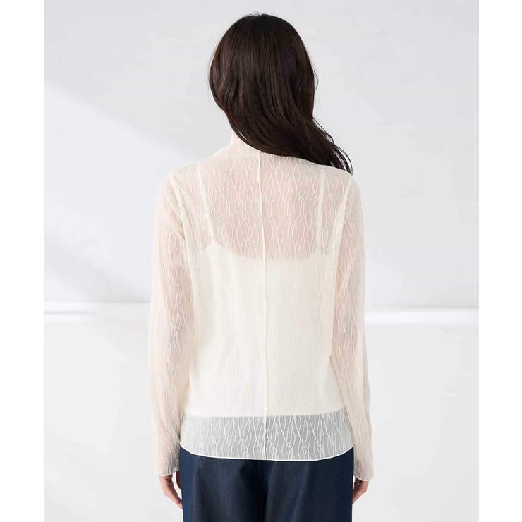 シアーウェーブハイネックカットソー | a.v.v【WOMEN】 | 詳細画像21 