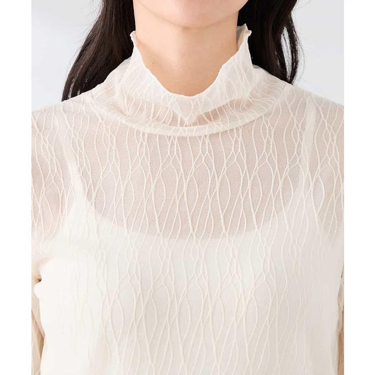 シアーウェーブハイネックカットソー | a.v.v【WOMEN】 | 詳細画像22 