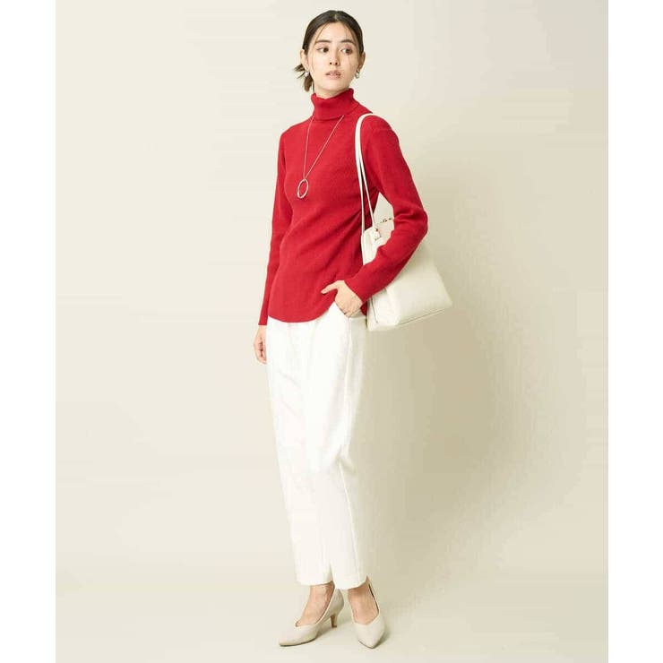 【イージーケア/ストレッチ】あったか美ラクるイージーテーパードパンツ | a.v.v【WOMEN】 | 詳細画像17 